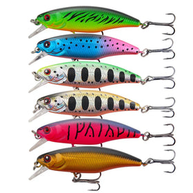 Simulation Fishing Tackle ABS Material Sinking Lures 6cm/4.3g Luya Minnow Lures