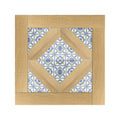 French Vintage Geometric Floor Tiles - Art Parquet for Kitchen & Living Room