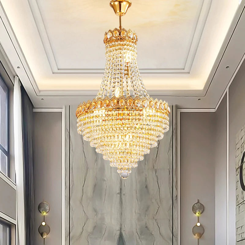 Hot Sale Hotel Restaurant Decoration Modern Crystal Chandelier Luxury Living Room Crystal Chandelier for Hotel Wedding Project