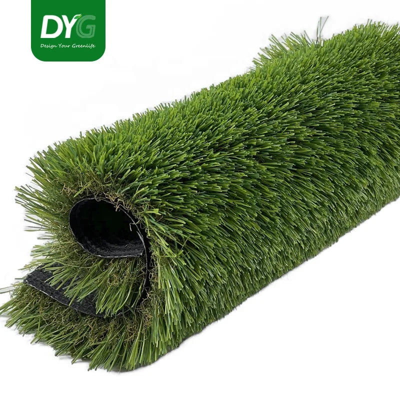 DYG Outdoor Artificial Turf Carpet Green Turf Artificial Grass for Sports for Table Tennis Football Soccer Badminton Made of PE