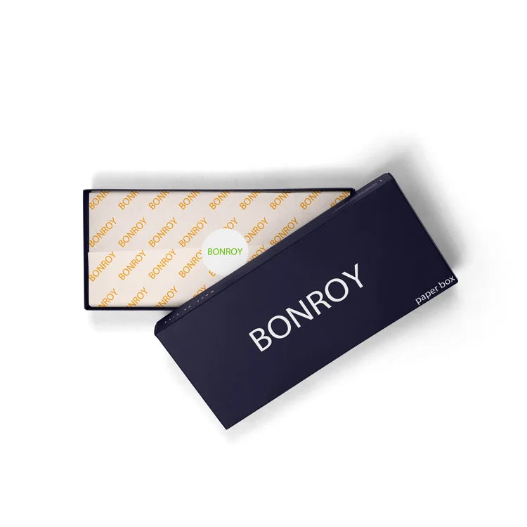 BONROY Eco-Friendly Kraft Paper Box Cartons Self-Erecting Packaging Boxes with Matt Lamination Accepts 09 Printing Handling