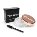 OEM Customized Brow Wax Gel Natural Soap Organic Styling Brow Freeze Kit Strong Hold Brow Balm Eyebrow Gel