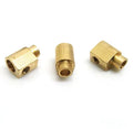 Custom Brass Metal Battery Terminal Clamp for Electronic Parts Golden Screw Clamp Terminal
