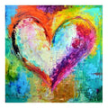 Ever Moment Diamond Painting Colorful Heart Full Square Drill Decoration Home ASF1744