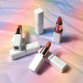 Oem Low Moq 9 Colors Moisturizing Longlasting Customized Logo Cruelty Free Nude Red Matte Cream Lipstick Private Llabel