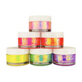 Wholesale Private Label No Logo Jelly Glitter Single Eyeshadow 18 Colors High Pigment Long Lasting Vegan