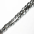 New Bulk Tumbled Hematite Nugget Beads Gun Gemstone Beads for Charms Jewelry Making 6mm 8mm