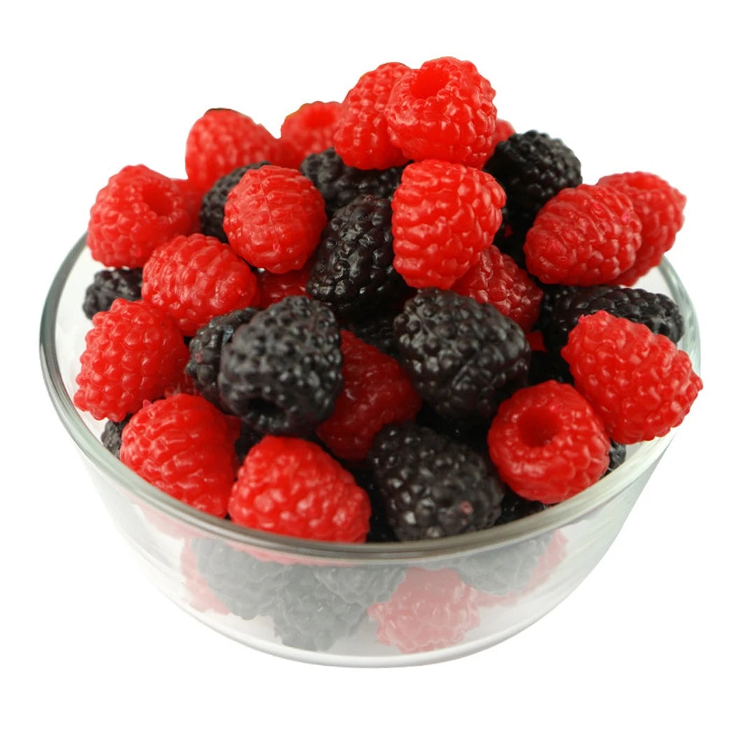 Artificial Raspberry Photography Props Home Decoration Lifelike Simulation Fruit Realistic Raspberry Accessories
