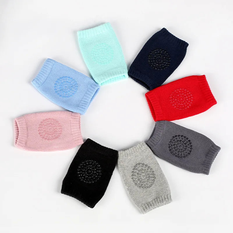Warm Anti-Slip Knitting Baby Crawling Safety Protector Baby Knee Pads for Crawling