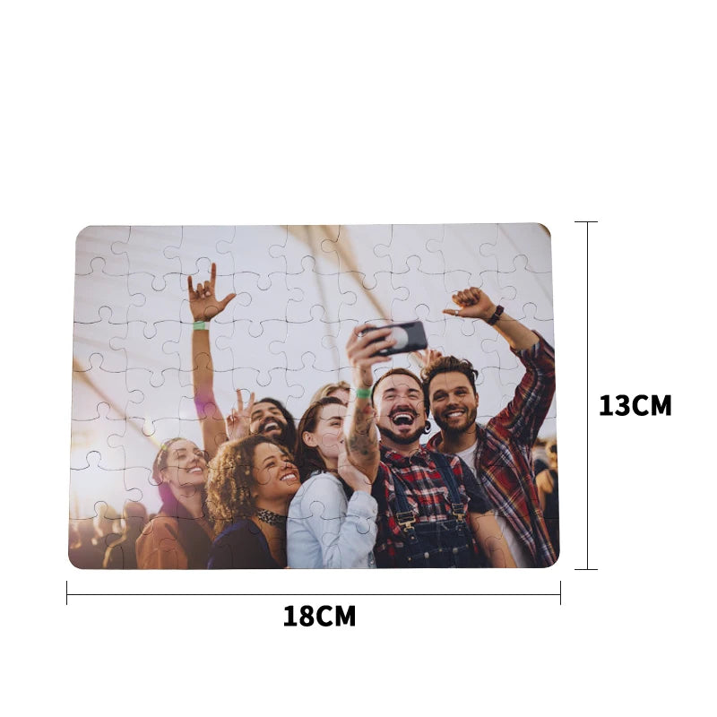 Promotional Gifts & Business Gifts 13*18cm Puzzle A5 Magic Puzzle DIY Printing 63 Pcs Magnetic Sublimation Blank Puzzle
