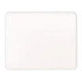 Anti-Slip Sublimation White Heated Mouse Pad Custom PU Leather Pad for Computer Factory Wholesale Blank PU Leather Mouse Pad