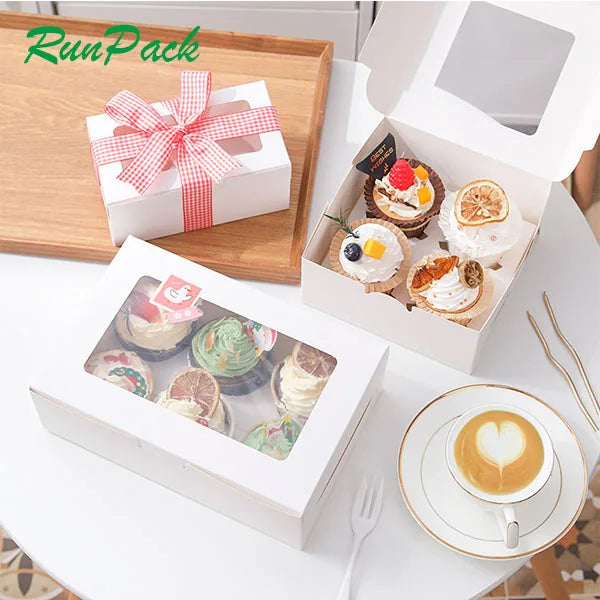 Small House Styled Kraft Paperboard Candy Box Embossing Anti-Humidity Greaseproof Coating Customizable Size Flat Bottom