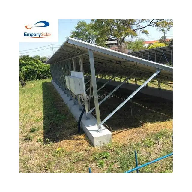 Solar Commercial Farm Ground Mounting System-Optimized C-Type Steel Hot-Dip Galvanized Ground Rack AS/NZ1170.2 Standard