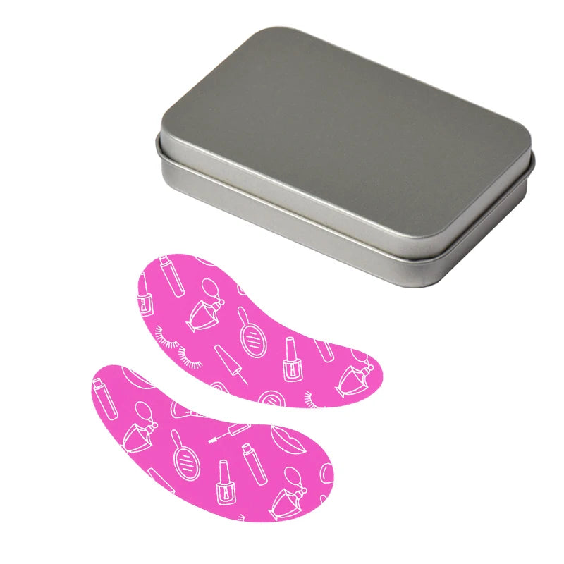 Silicone Wrinkle Pad Lash Lift Tint Eye Pads UV Eye Mask Reusable Anti-Aging Patches Set for Over 30 Times Silicone Eye Patch