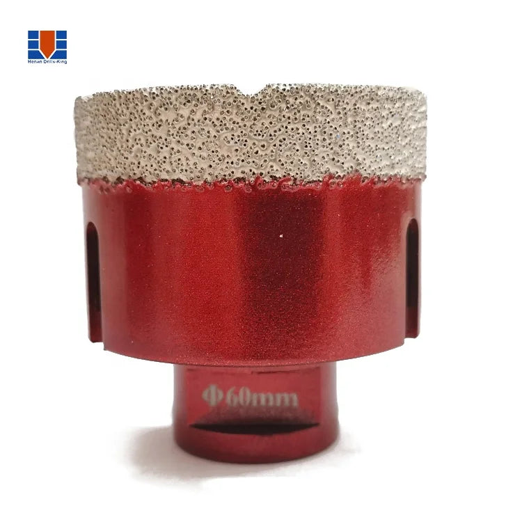 60mm 2-3/8" Porcelain Ceramic Tile Drill Bits Hole Saw M14 Premium Core Bits Braze Diamond Crowns for Ceramic Tiles