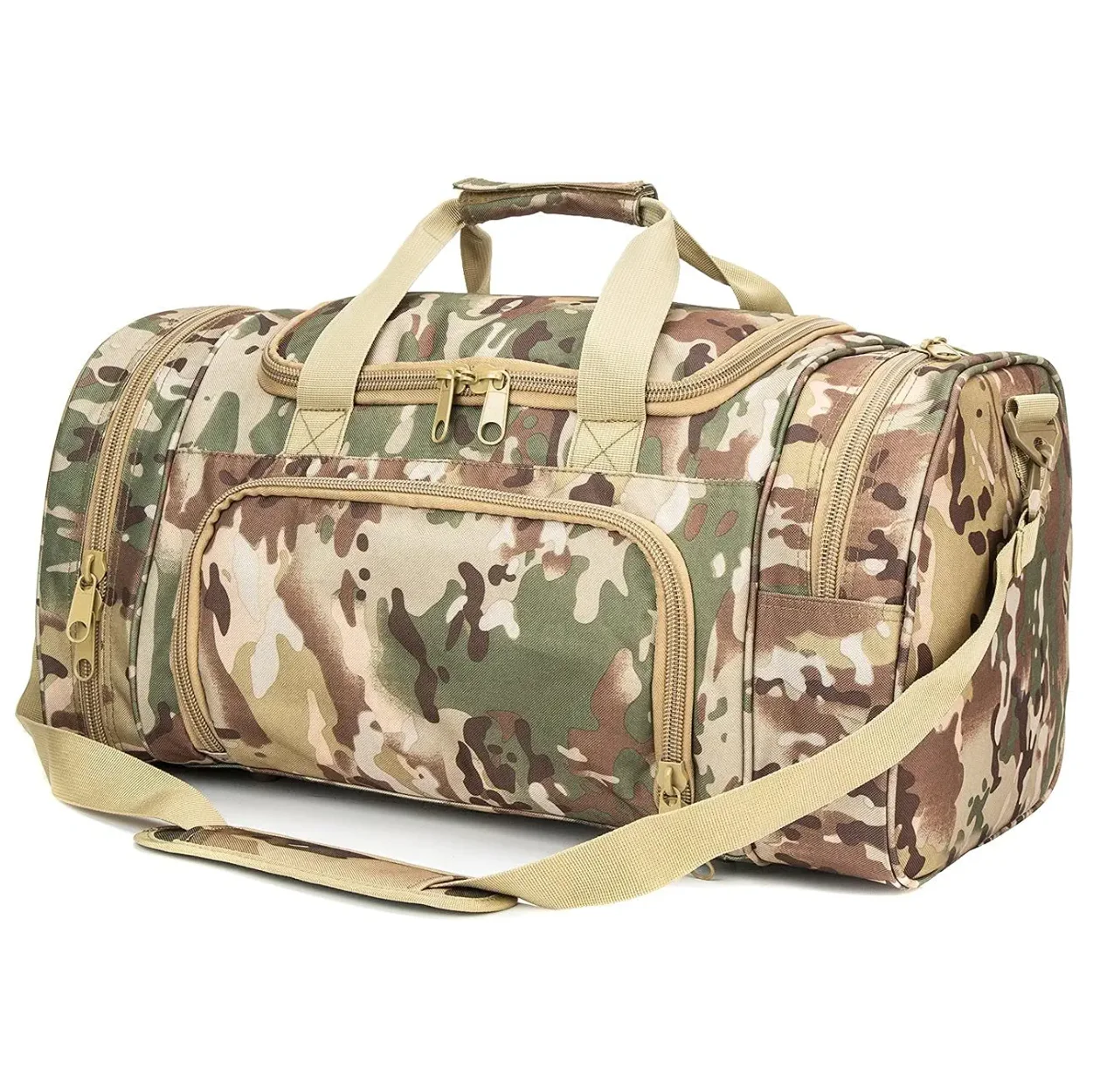Large Capacity Travel Bag Duffel Bag with Shoe Compartment Sport Gym Travel Waterproof OEM Customized