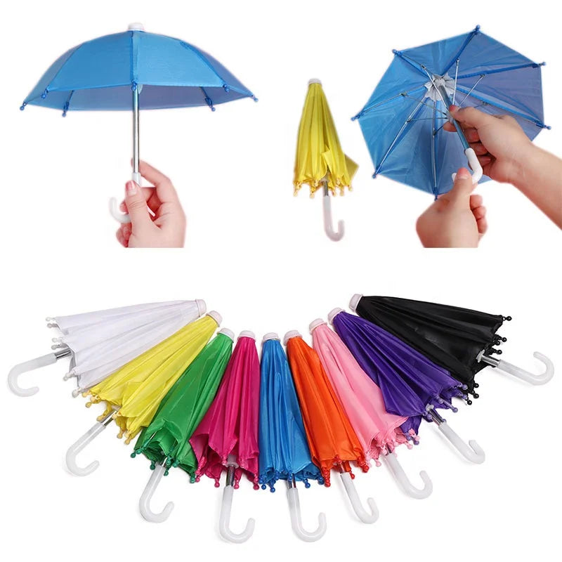 18 Inch Girl Doll Accessory Small Umbrella 43cm Eve Doll Accessory Umbrella Toy With Props