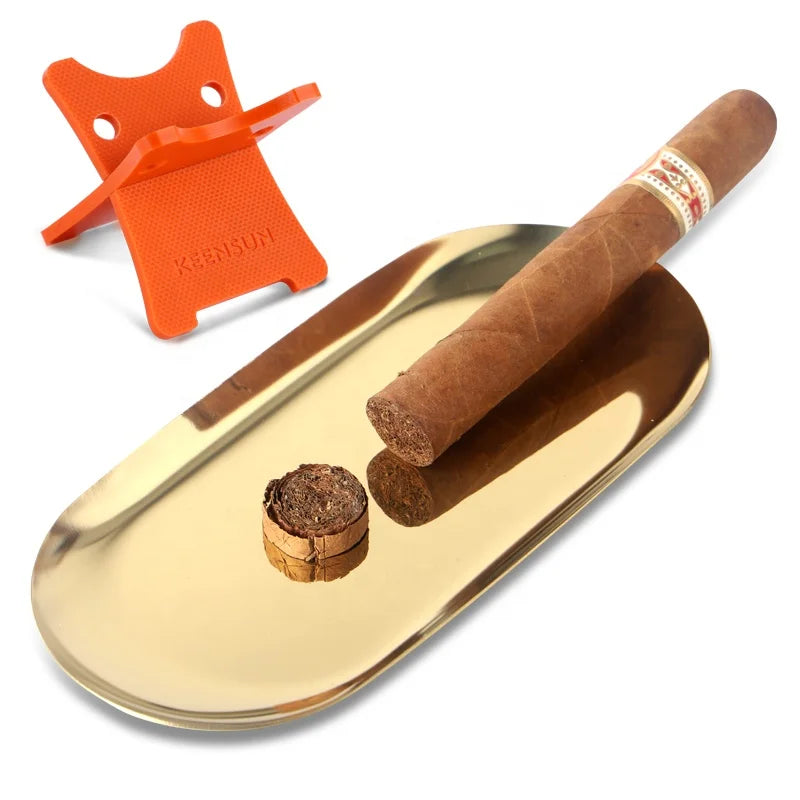 Cigar Accessories Ashtray and Cigar Holder Set