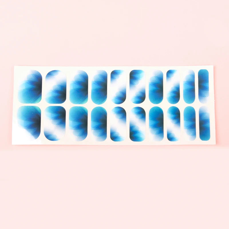 2026 Korean Style Season Customized Design Nail Gel Stickers OEM ODM Available