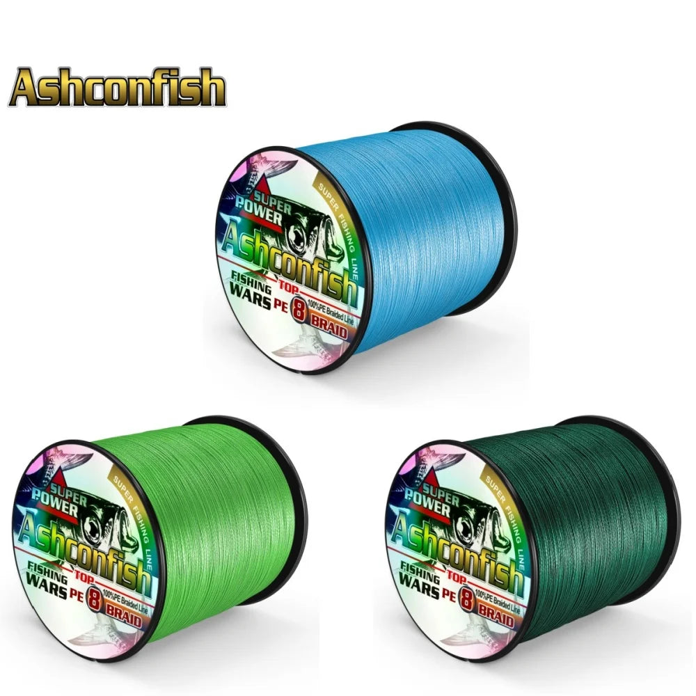 Wholesale Retail W8 Multifilament PE Braided Line Pesca 8 Strands 500M Fishing Line