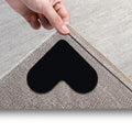 12 PCS Rug Gripper Washable Non-Slip Rug Pads Rug Tape Stickers Gripper for Hardwood Floors and Tile