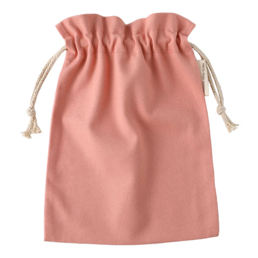 Low MOQ Free Sample Oem Drawstring Pouch Small Custom Gift Cotton Drawstring Bags