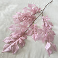 Multicolor-Pink Modern Style Artificial Flower Decoration Mariage Camellia Leaves