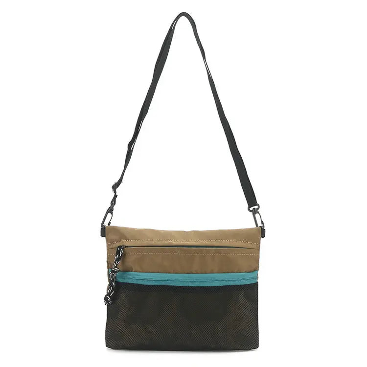 Casual Light Sport Oxford Casual Custom Print Logo Side Sling Crossbody Luggage Travel Shoulder Messenger Bag for Men Women