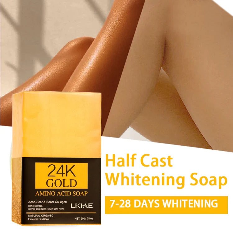 Custom Handmade Solid Shea Butter Amino Acid Anti-Acne Cleanser 200g Bar Soap for Brightening All Skin Types