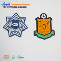 Soft Rubber Parches Wholesale Custom 3D Animal Logo Embossed Luxury PVC Patches for Hats