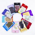 Food Grade Clear Side Gusset Zipper CPP Bags Holographic Zip Lock Custom Print Mylar Food Packaging for Salad & Cakes
