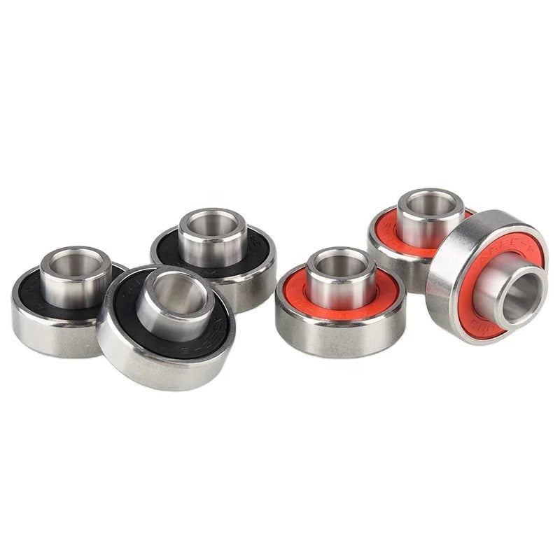 Wholesale 608RS Carbon Steel ABEC-11 Deep Red  Ball Bearing Skate Bearings Skateboard Bearing