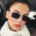 I Vision T070 2021 Hot Sale Fashion Style Sunglasses Women Metal AC Unisex Black Sunglasses Pink Glasses UV400 Black Men