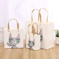 Wholesale Offset Printed Recycled Materials Kraft Paper Gift Bag with Hand Length Handle for Craft Packaging
