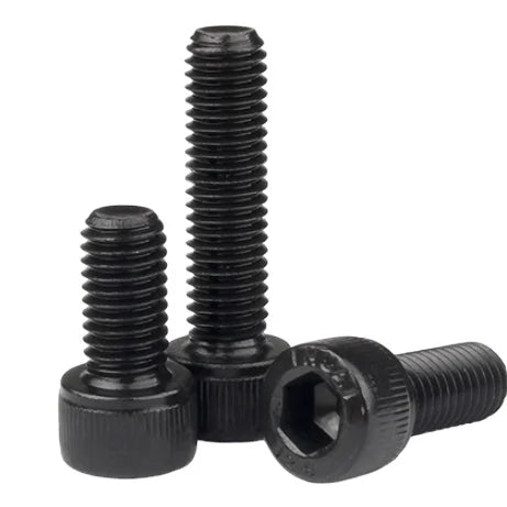 High Strength DIN912 M8 Grade12.9 High Black Hexagon Socket Head Bolts Extended Socket Head Screws Metric Measurement System