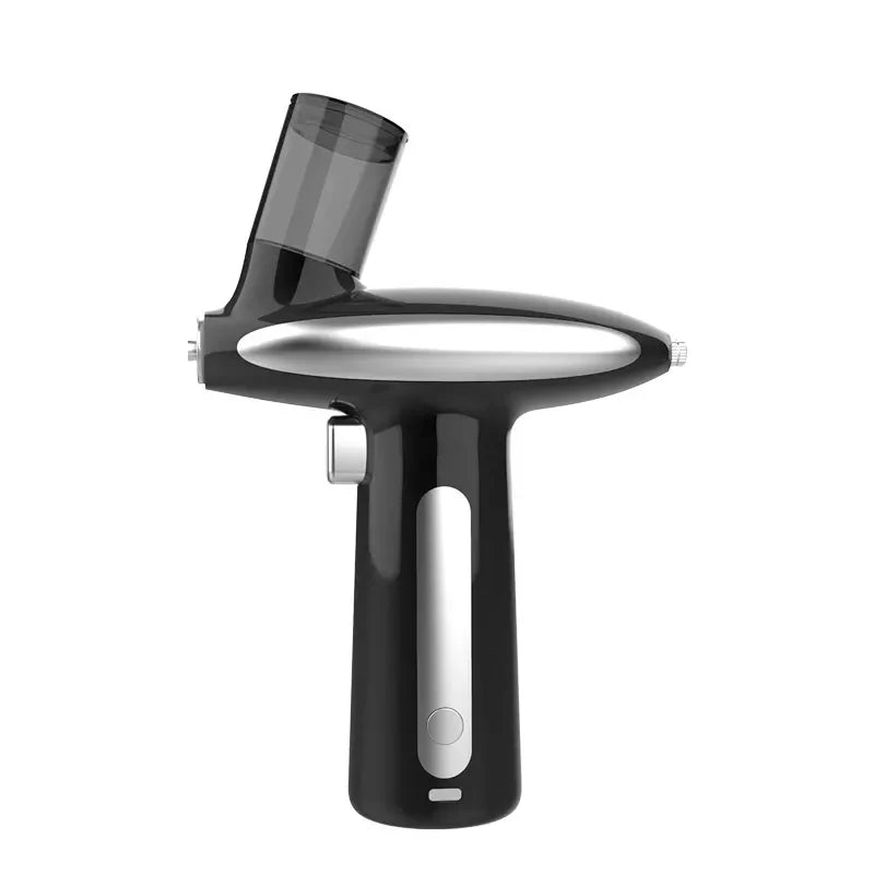 Wireless Rechargeable LED Barber Scalp Care Pet Grooming Nail Art Air Brush Hair Airbrush Nano Mist Sprayer Oxygen Injector