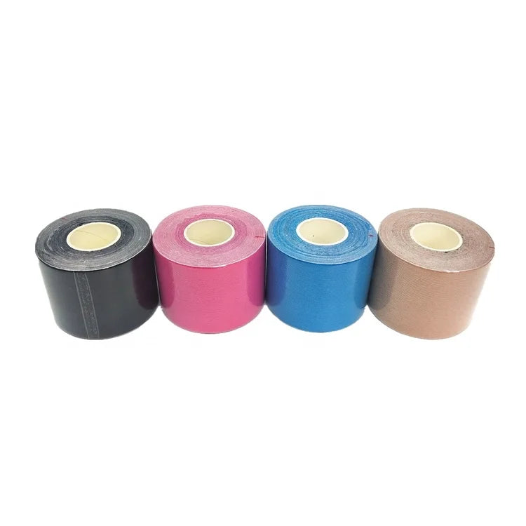 Wholesale Medical Kinematics Rock Tape Rowing Swimming Cotton Kinesiology Tape