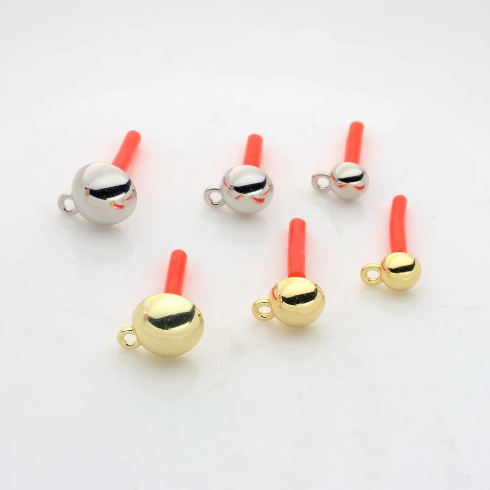 Latest Simple Classic Style Zinc Alloy Earrings 10/8/6/MM Gold Silver Plated Accessories for Women