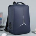 Marksman 2025 Large Capacity Leather Film Waterproof Zipper Students School Bags Fashion Slim Laptop Backpack