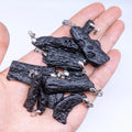Natural Meteorite Pendant Universe Healing Energy Pendant Falling Stones From the Universe Random Size and Shape