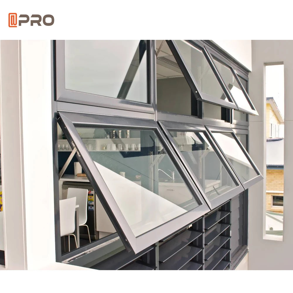 Residential Aluminum Awning windows and Top Catenary Winding windows Comply with Australian Standards