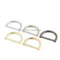 Stock Supply 1.0inch 25mm 5 Colors Good Quality Zinc Alloy Horseshoe D Buckle for Leather Bags