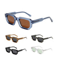 European and American Thickened Small Frame Retro Sunglasses Fashion Cross-border Female Sunshade Acetate Sunglasses