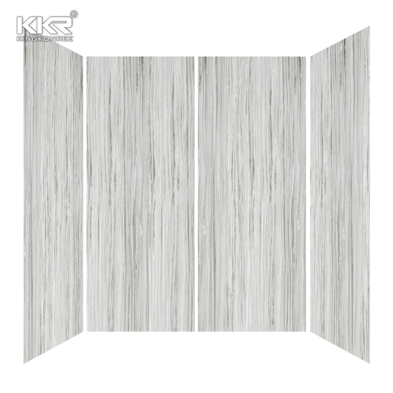 KKR Modern Waterproof Fireproof Solid Surface Wall Board for Bathroom Wall