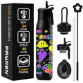 Explosive New Products Reasonable Price  Custom Double Wall 304 Stainless Steel Insulated Sport  Drinking Water Bottle with Rope