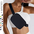 Wholesale Unisex Mini Workout Shopping Travelling Bum Waist Belt Bag Pouch with Adjustable Strap