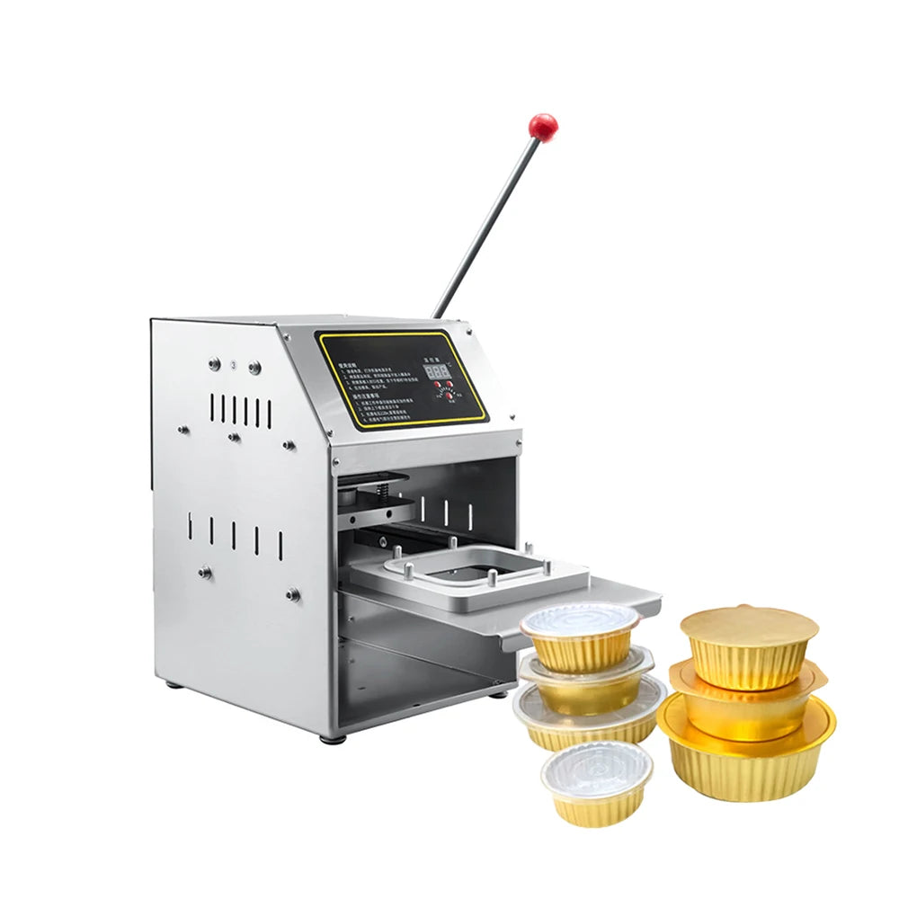 Manual Tea Pot K-cup Sealer Aluminum Foil Coffee Capsule Heat Sealing Machine Continuous Seal Ground Bags Manual Cup Sealer