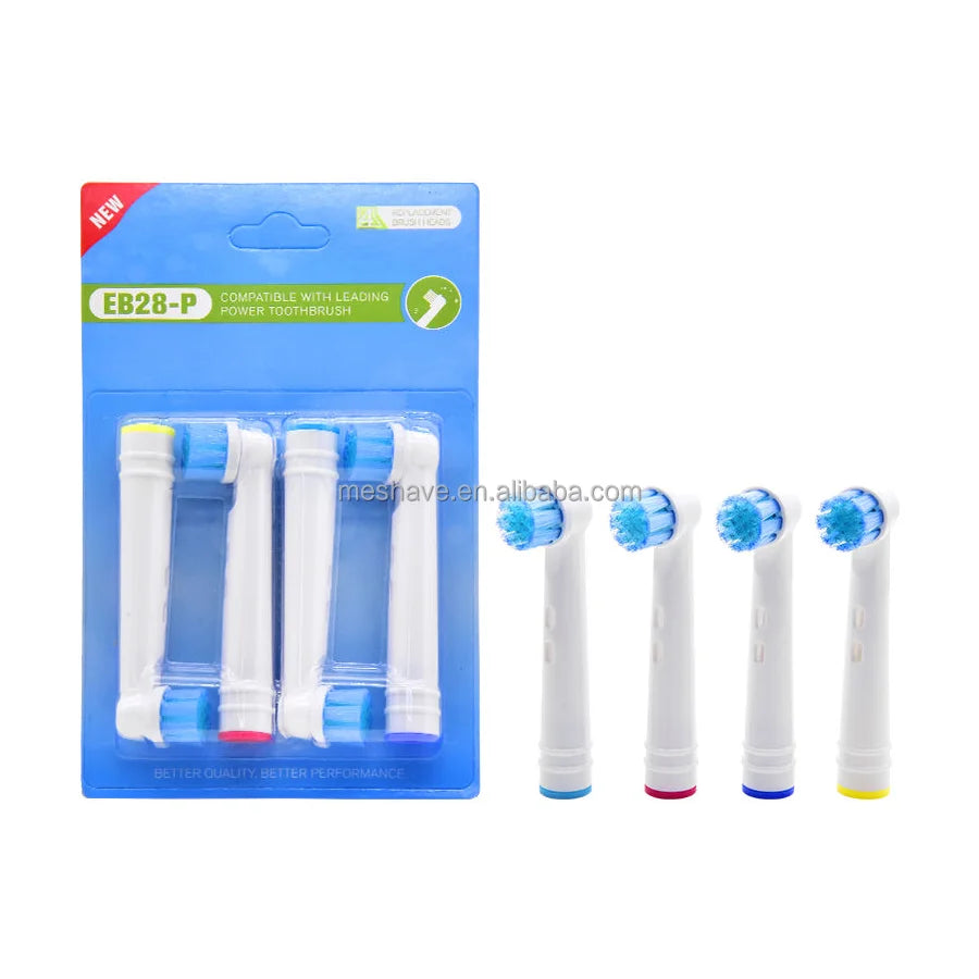 Mishave EB28-P OEM High-end Extra Soft Rechargeable Eco-friendly Sonic Electric Toothbrush Head Replaceable Heads for Household