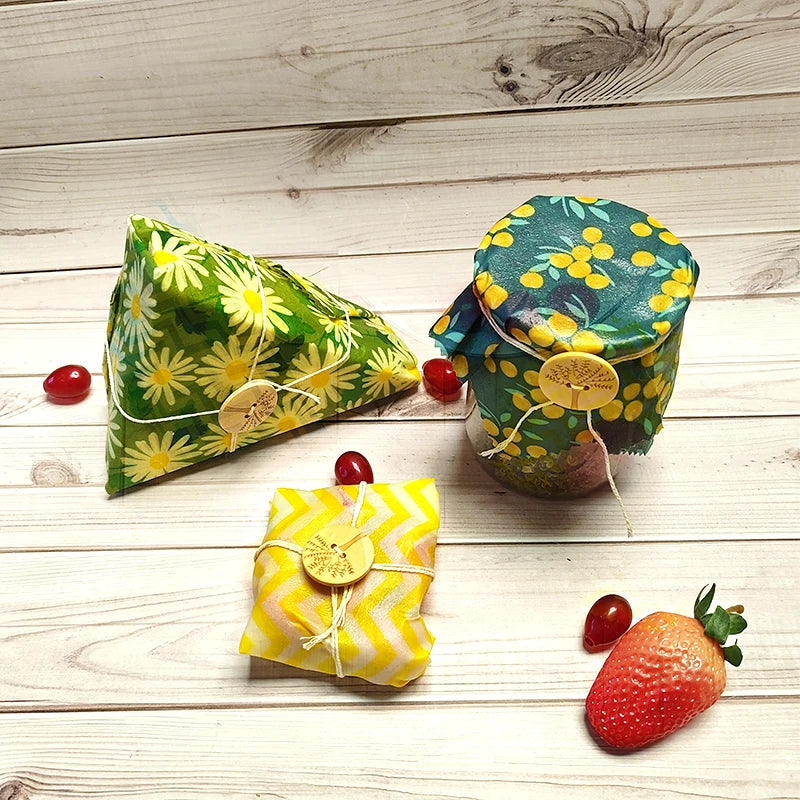 BSCI Factory LFGB Certificate Sustainable Eco Friendly Products Reusable Bee Wax Food Wrap