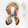 Zifeng OEM Voile Soie De Medine Hijab Wholesale Muslim Fashion Printed Square Stain Silk Hijab